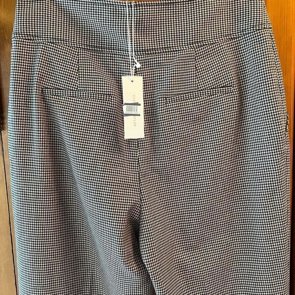 REBECCA Taylor houndstooth high waist ankle crop dress pant’s gorpcore - Picture 5 of 11